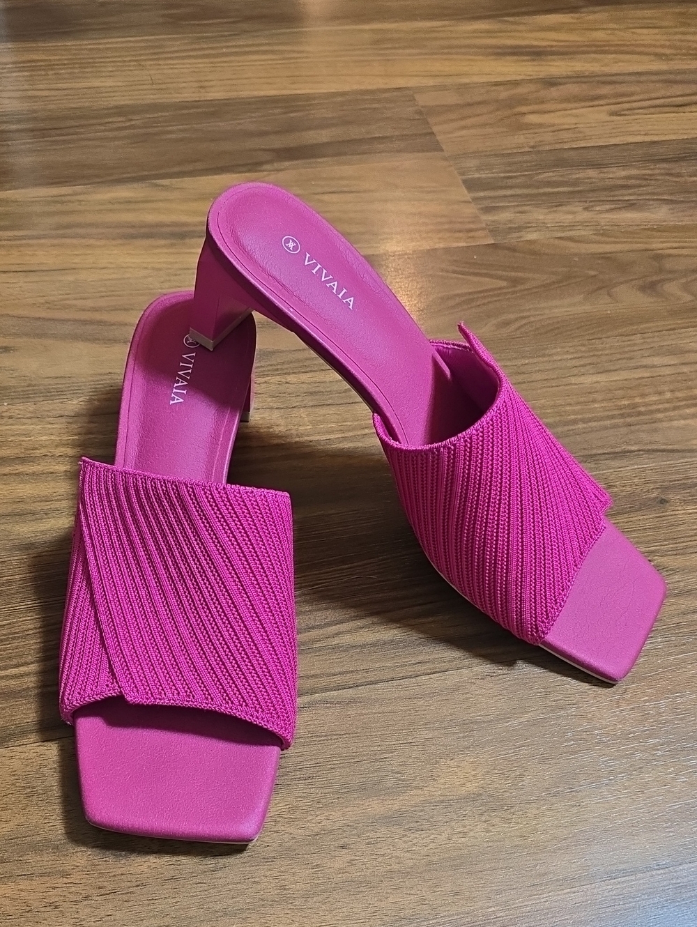 VIVAIA Jade Pro Square-Toe Block Heel Sandal